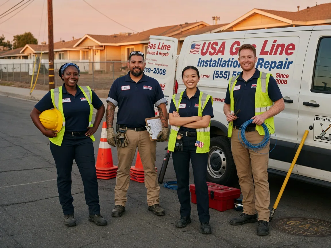 Gas Line Installation company in Grenora, ND